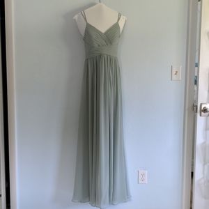 Azazie Jeanna Dress in Agave